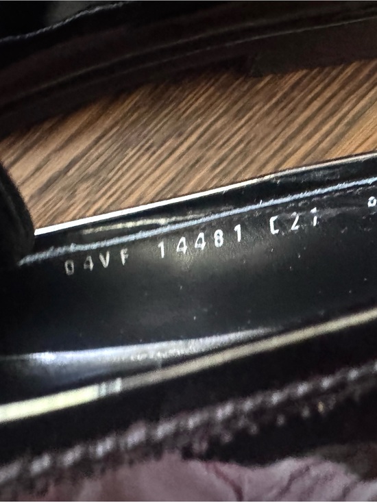 Salvatore Ferragamo Black Patent & Fabric Slip-On Loafers main image 4